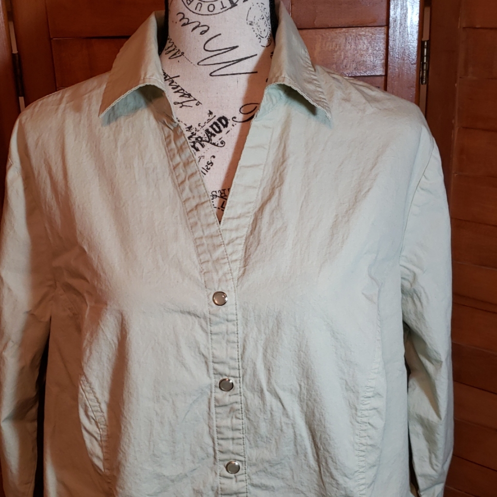 Snap Front Blouse!!